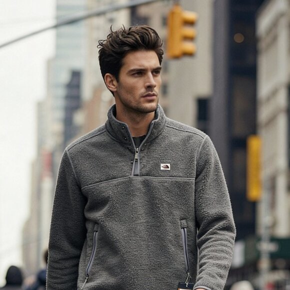 The North Face Other - The North Face Men's Sherpa Patrol Fleece Sweatshirt - Medium- NWT - MSRP$129.00